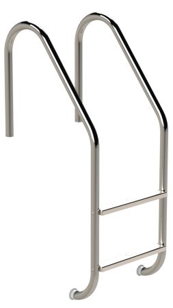 Ideal Eichenwald - Modell 05 Leiter MARINA Ø40 *V4A* - 2-stufig VARIO ohne Montageset 