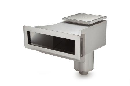 Breitmaulskimmer Classic Wide 385 V4A