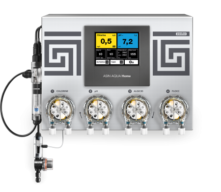 MIDA.Sin Pro Kompakte Mess-, Regel- und Dosieranlage für pH / Redox oder pH / freies Chlor