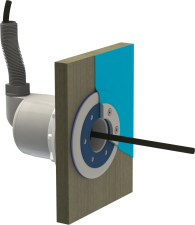 ADAGIO PRO UND SPECTRA WANDDURCHFÜHRUNG - 160mm