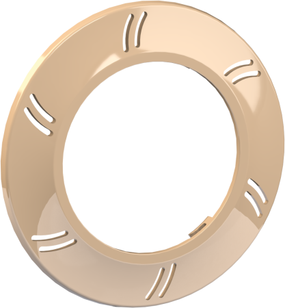 ADAGIO PRO UND SPECTRA ABDECKBLENDE Modell RA - Polymer - 170mm sand