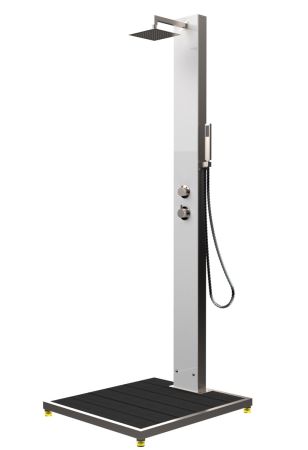 Edelstahl-Gartendusche Tobago