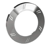 ADAGIO PRO UND SPECTRA ABDECKBLENDE Modell RA - Edelstahl V4A - 170mm silber poliert