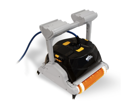 Maytronics Poolroboter Dolphin Explorer | Wand- und Bodenreinigung | mit Caddy