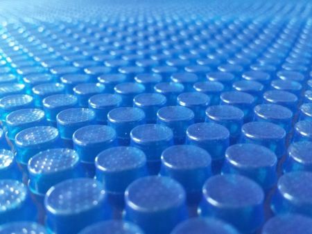 Solarfolie rund, hellblau 400µm, Konfektionsware -4,00m Ø