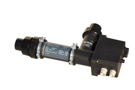  Dapra Elektroheizer Neo flow Kunststoff/Titan hochwertige Poolheizung 9kW / 400V