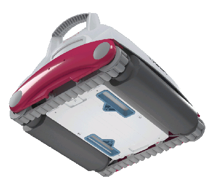 BWT Poolroboter D100 vollautomatischer saugstarker Poolbodenreiniger für alle Poolarten 