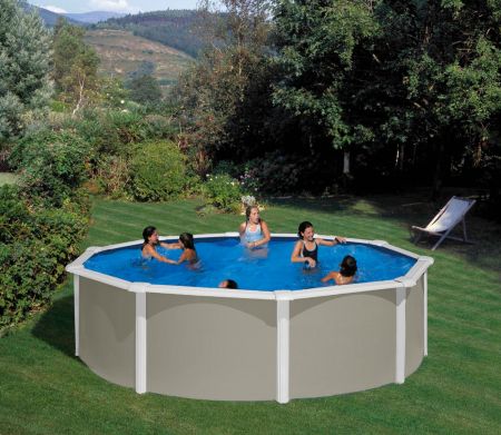 Poolset Feeling in grau - 3,00 x 1,20m