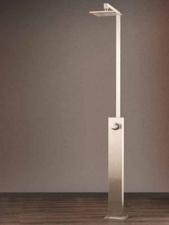 Edelstahl Gartendusche Menorca