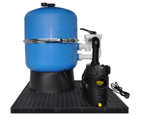Sandfilteranlage Hawaii 500mmØ, Badu Eco Touch Pro II für Pools bis 90m³