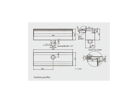 Schwallauslauf Texas