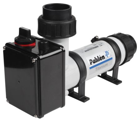 Pahlen Elektroheizer aus Kunststoff mit Heizstab aus Titan