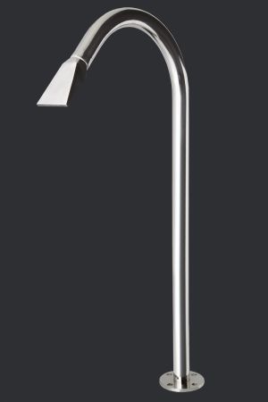 Ideal Eichenwald - Modell 52 Schwallrohre V2A - Ø51x1,5x1100,Flachstrahl 4-strahlig, poliert 