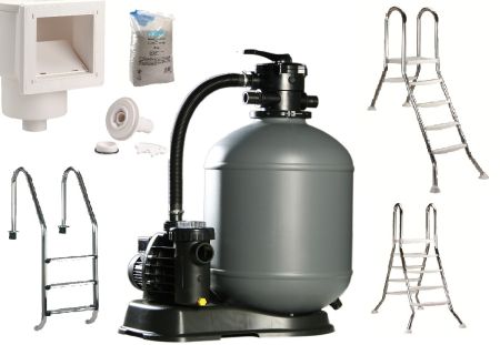 Ovalpool Komplettset 1,50 hoch in acht Größen, Innenfolie 0,6mm 