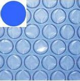 Solarfolie rund, blau 400µm, Konfektionsware 